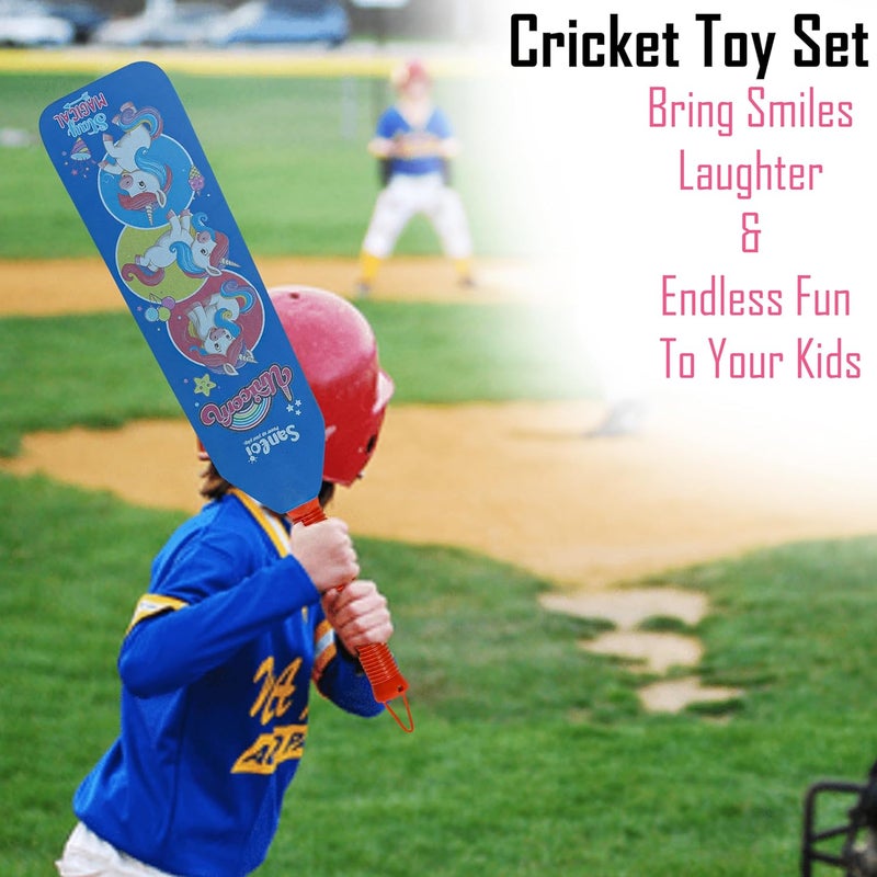 Knick Knack Santoi Unicorn Style Cricket Bat with Ball Set - Indoor & Outdoor Sports Toy for Kids - Image 4
